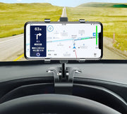 スマホホルダー スマホスタンド 携帯ホルダー 車載 車用 ダッシュボード取付 クリップ 360度回転 角度調整可能