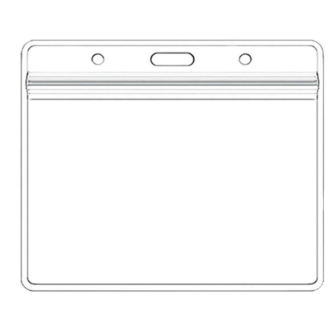 IDカードホルダー ICカードホルダー 2個セット パスケース リールキーホルダー付き メンズ レディース 男女兼用 ヨコ型 タテ型 カードケース 社会人 大人 クリア 透明 ブラック 黒 無地 シンプル 紳士