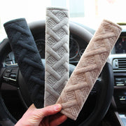 シートベルトカバー カー用品 車 ショルダーパット 肩当て 子供 キルティング シンプル クッション 可愛い おしゃれ