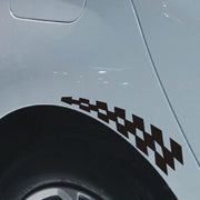 カーステッカー デザインステッカー シール 車用品 カー用品 カーアクセサリー おしゃれ ホイール付近 シンプル ブラック ホワイト イエロー