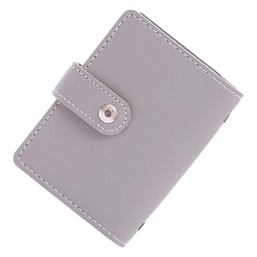 クレジットカードケース カード入れ カードホルダー 26枚収納 RFID スキミング防止 グレー バリエーション画像