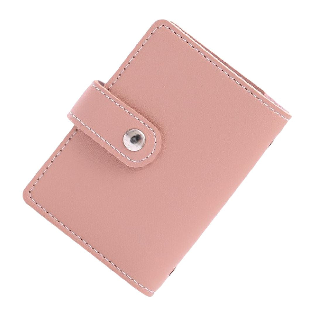 クレジットカードケース カード入れ カードホルダー 26枚収納 RFID スキミング防止 手帳型 レディース メンズ レザー調 無地 シンプル カード収納 持ち歩き 携帯 保管