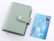 クレジットカードケース カード入れ カードホルダー 26枚収納 RFID スキミング防止 手帳型 レディース メンズ レザー調 無地 シンプル カード収納 持ち歩き 携帯 保管