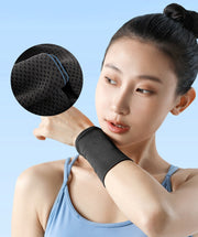リストバンド 片手用 単品 冷感 ひんやり メンズ レディース ユニセックス クール 冷たい 吸汗性 通気性 メッシュ シンプル カジュアル スポーツ 運動 エクササイズ ウォーキング アウトドア