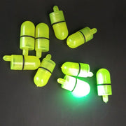 竿先ライト 穂先ライト LED灯 10本セット 釣り具 電池式 光る 発光 夜釣り ウナギ釣り 置き釣り 投げ釣り フィッシング