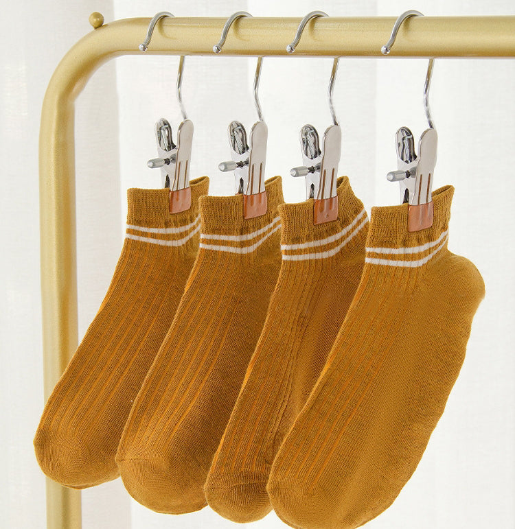 洗濯バサミ クリップ 5個セット フック付き ステンレス シンプル 商品画像5