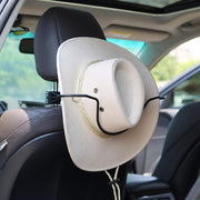 ヘッドレストハンガー 車載 車用ハンガー 上着掛け ジャケットハンガー スーツ 帽子 テンガロンハット 簡単装着 便利 シワ防止 型崩れ防止 車内 カー用品 車用品 カーアクセサリー