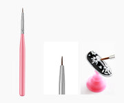 ネイルブラシ ジェルブラシ 15本セット ネイル筆 細筆 ネイルアート ジェルネイル セルフネイル ネイル用品