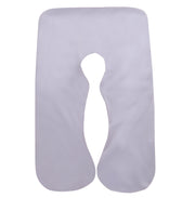 ボディピロー 妊婦まくら 抱き枕 U型 マタニティ 産前 産後 授乳 クッション カバー取り外し可  無地 マタニティグッズ 柔らかい 横向き 75×140cm