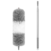 モップ 伸縮式 ロングモップ ホコリ取り 清掃用品 掃除グッズ 250cm 140cm 長い 伸びる 高所掃除 隙間 埃 ほこり はたき 天井 吹き抜け 高い所