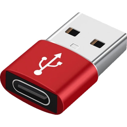 変換アダプター 変換コネクタ Type-C USB 2.0 usb変換 レッド バリエーション画像