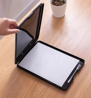 バインダー 収納一体型 バインダーケース クリップボード クリップファイル A4 ペンホルダー付き 収納 コンパクト 便利 書類スッキリ 整理整頓 書類収納 ノート収納 タブレット収納 電卓収納 ペン収納 文房具 文具 ステーショナリー
