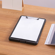 バインダー 収納一体型 バインダーケース クリップボード クリップファイル A4 ペンホルダー付き 収納 コンパクト 便利 書類スッキリ 整理整頓 書類収納 ノート収納 タブレット収納 電卓収納 ペン収納 文房具 文具 ステーショナリー