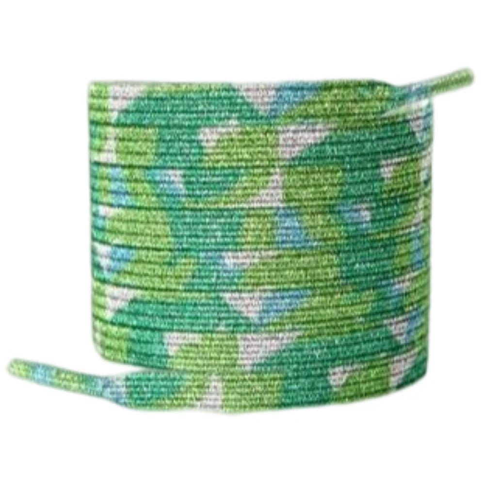 靴紐 結ばない シューレース レディース メンズ キッズ グリーン バリエーション画像