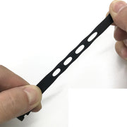 ケーブルホルダー 5個セット 結束バンド 整理用品 ケーブルバンド ケーブルクリップ 4穴 5穴 シリコン コード イヤホン シンプル 単色 無地 収納 片付け 雑貨