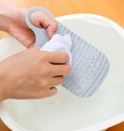 ミニ洗濯板 2枚セット 洗濯用品 小型 携帯 コンパクト ハンディ 薄型 手洗い 旅行 出張 トラベル 靴下 下着 ベビー服 ハンカチ 衣類 持ち運び 便利