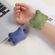 リストレスト キーボード パソコン PC ふわふわ 柔らかい マウス リストバンド バンド かわいい おしゃれ 手首 サポート オフィス デスク ハンドレスト