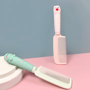 ヘアブラシ ヘアーブラシ コーム くし 櫛 レディース 子供 女の子 髪 頭皮 ヘアケア お手入れ 動物 恐竜 アニマル 可愛い