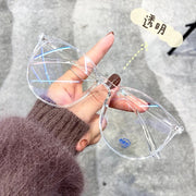 伊達メガネ ファッションメガネ  ウェリントン型 レディース 度なしメガネ 眼鏡 めがね 軽い シンプル おしゃれ ファッション雑貨
