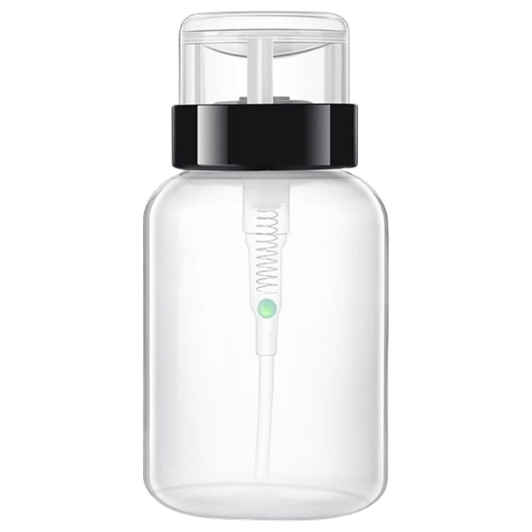 ネイルディスペンサー ロック式ディスペンサー 200ml ネイルアートツール ネイル道具 ネイルケア ボトル 溶剤入れ ネイルオフ ネイル用品 リムーバー 除光液入れ