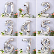 バルーン アルミ風船 数字 ナンバー 大きい 32インチ ハッピーバースデー 誕生日 記念日 パーティー お祝い 飾り付け 装飾