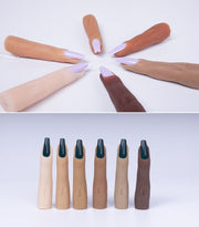 手指マネキン 手指モデル 練習用 爪あり ネイルアート用品 ジェルネイル マニキュア トレーニング用 ディスプレイ ネイルチップスタンド ネイルチップ台 トレーニングネイル  角度調整 模型 固定 色見本 学生 ネイリスト 指 手指 モデル
