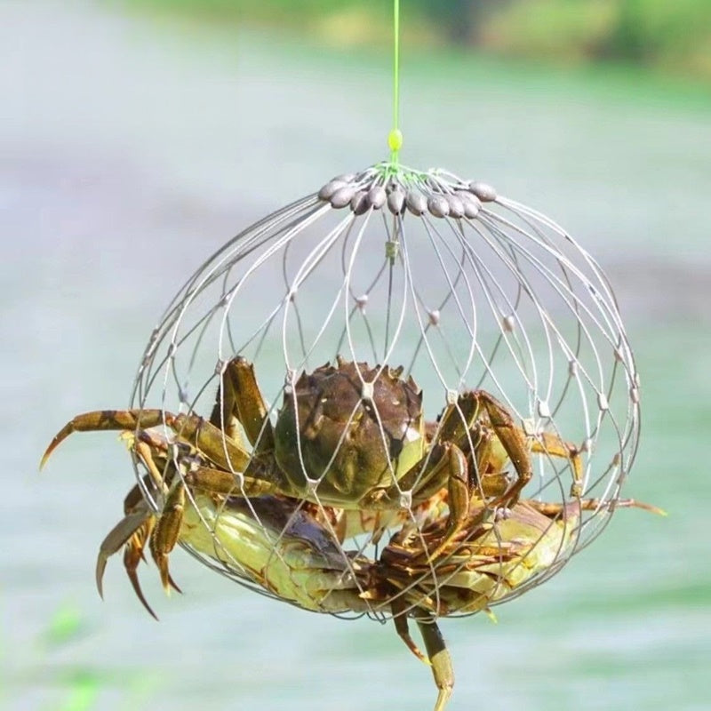 カニ網 漁網 投げ網 魚獲り網 仕掛け ネット 商品画像2
