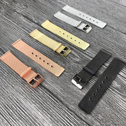 腕時計用ベルト メンズ レディース ユニセックス 交換用 取り換え用 替えベルト バンド メッシュ メタル 尾錠 美錠 シルバーカラー