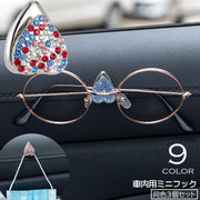 カーフック フック 3個セット 車用 荷物掛け 車内収納 カー用品 貼り付けタイプ 小さめ ミニフック 車内ホルダー マスク掛け 鍵 サングラス バッグ キッチン 洗面所 玄関 インテリア雑貨 壁掛けフック ハート ラインストーン キラキラ かわいい おしゃれ キュート シンプル 白 ピンク 黒 赤 青 紫