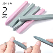 爪やすり 爪磨き ネイルケア用品 ネイルシャイナー ネイルファイル ツヤ出し お手入れ 身だしなみ ネイルグッズ 爪ヤスリ 爪ケア用品 シンプル 使いやすい スティック状 棒状 ピンク 緑