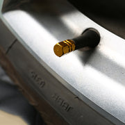 エアバルブキャップ 4個セット エアバルブ エアーバルブ タイヤ カー用品 車 バイク カラフル 色付き ドレスアップ アルミ おしゃれ