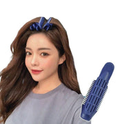 前髪カーラー 手巻きカーラー ヘアカーラー クリップ 4個セット ふんわり ボリューム DIY 簡単ヘアアレンジ 巻き髪 カール