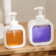 ソープディスペンサー 泡用 泡タイプ ポンプボトル 300ml 500ml 洗剤入れ 空容器 透明 クリア 浴室 お風呂 洗面所 キッチン 台所 プラスチック おしゃれ シンプル バス用品