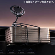 車載スマホホルダー スマホスタンド MagSafe マグネット ダッシュボード 360度回転 長さ伸縮 角度調整可能 折りたたみ