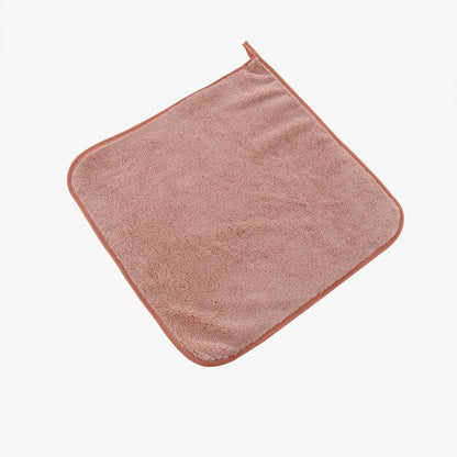 ループ付きタオル ハンドタオル 30cm フリース 子供 お手拭き 商品画像5