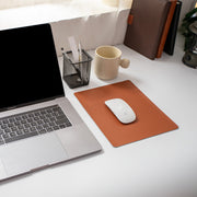 マウスパッド PCアクセサリー PC関連雑貨 パソコン関連雑貨 26cm×21cm 長方形 四角形 防滑 滑り止め 防水 無地 ツートンカラー ホワイト ブラック ピンク シンプル カジュアル シック 可愛い キュート オフィス 書斎