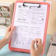 クリップボード バインダー ファイルケース A4サイズ 大容量 140枚 縦型 ペンホルダー ペン入れ 文房具 事務用品 収納 紙 資料 文書 オフィス
