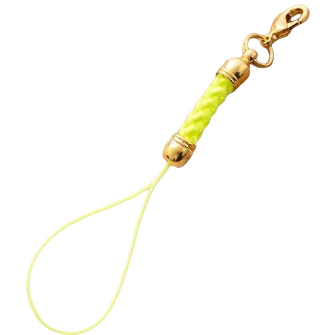 根付紐 ストラップ紐 10個セット ハンドメイド キーホルダー パーツ ライトグリーン バリエーション画像