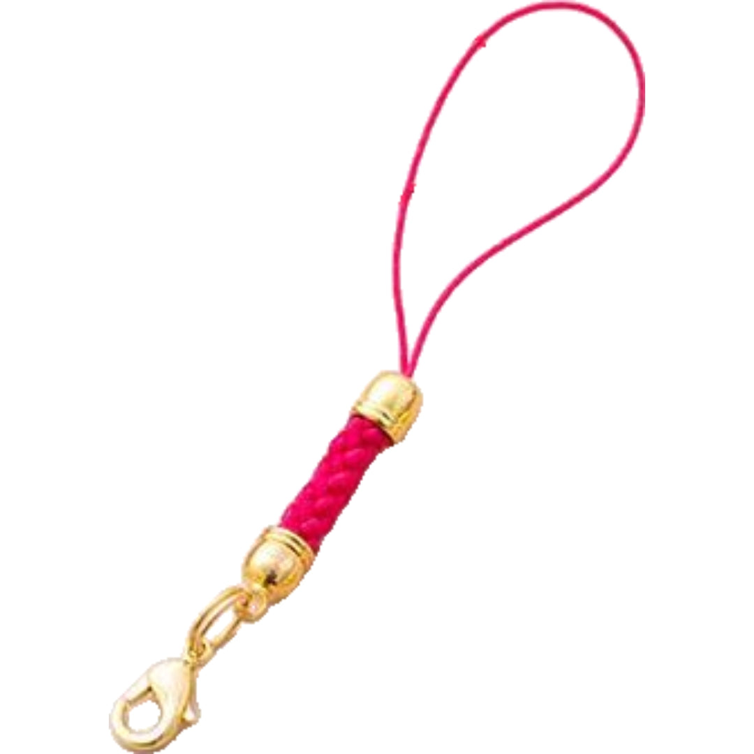 根付紐 ストラップ紐 10個セット ハンドメイド キーホルダー パーツ ローズ バリエーション画像