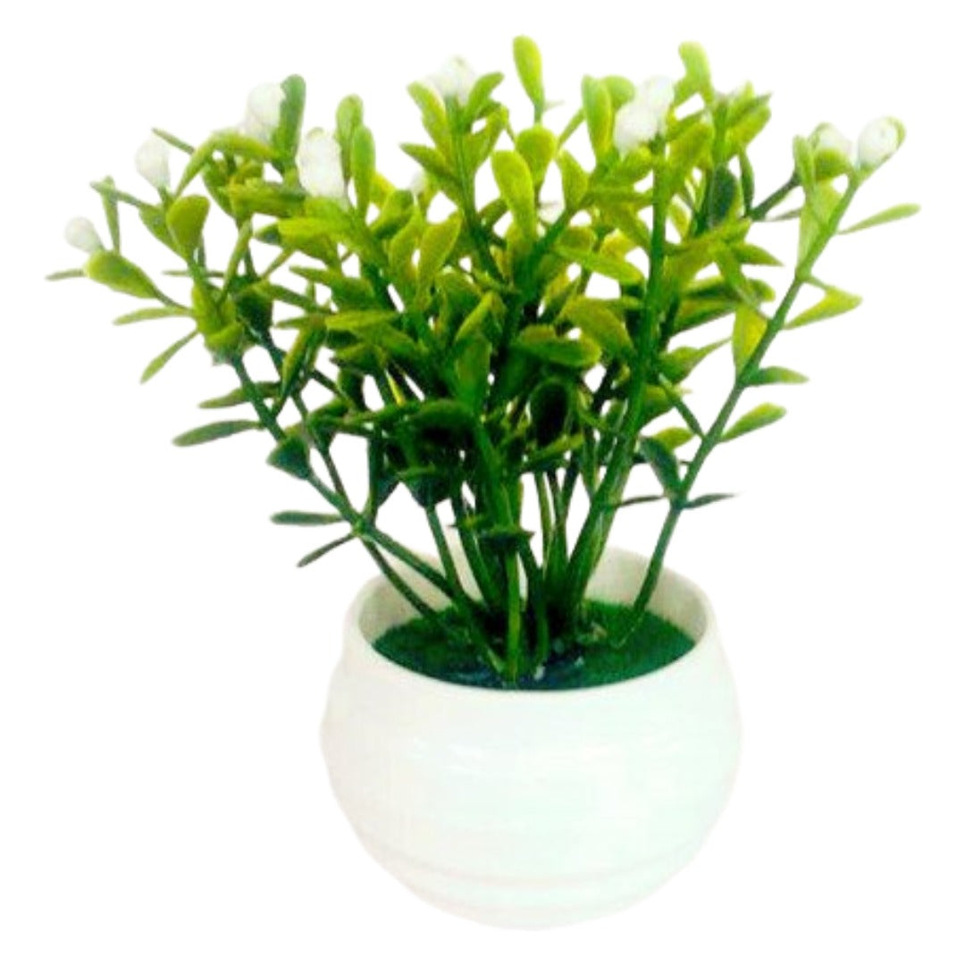 人工観葉植物 フェイクグリーン 造花 枯れない 植物装飾 ポット付き ラウンド2 バリエーション画像