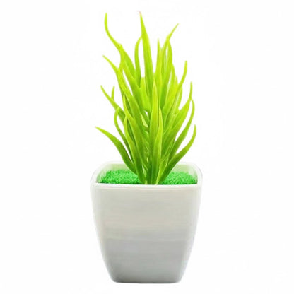 人工観葉植物 フェイクグリーン 造花 枯れない 植物装飾 ポット付き スクエア1 バリエーション画像