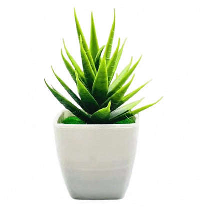 人工観葉植物 フェイクグリーン 造花 枯れない 植物装飾 ポット付き スクエア3 バリエーション画像
