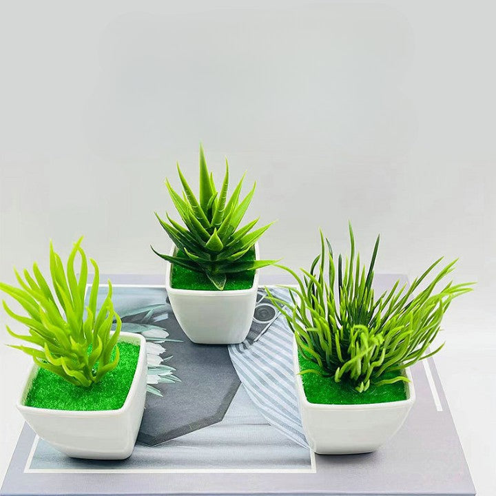 人工観葉植物 フェイクグリーン 造花 枯れない 植物装飾 ポット付き 商品画像3