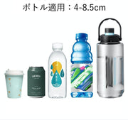 自転車用ボトルゲージ スマホホルダー 一体型 ドリンクホルダー 水筒ホルダー 飲料水 ペットボトル 缶ジュース スマホ サイクリング 360度回転
