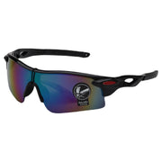 スポーツサングラス メンズ UV400 紫外線対策 日よけ 日除け メガネ 伊達眼鏡 軽量 割れない おしゃれ カッコいい スタイリッシュ スポーティー ゴルフ 自転車 テニス 釣り アウトドア 運転 ドライブ バイク 野球 ランニング 男性用