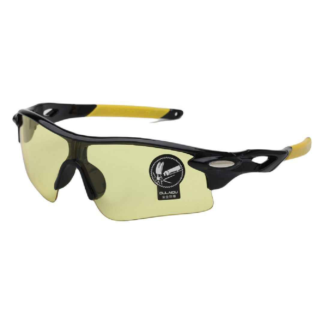 スポーツサングラス メンズ UV400 紫外線対策 日よけ 日除け メガネ 伊達眼鏡 軽量 割れない おしゃれ カッコいい スタイリッシュ スポーティー ゴルフ 自転車 テニス 釣り アウトドア 運転 ドライブ バイク 野球 ランニング 男性用