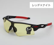 スポーツサングラス メンズ UV400 紫外線対策 日よけ 日除け メガネ 伊達眼鏡 軽量 割れない おしゃれ カッコいい スタイリッシュ スポーティー ゴルフ 自転車 テニス 釣り アウトドア 運転 ドライブ バイク 野球 ランニング 男性用