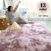 ラグ カーペット マット 絨毯 フロアマット シャギーラグ 長方形 角型 120×160cm ふわふわ ふかふか もこもこ かわいい