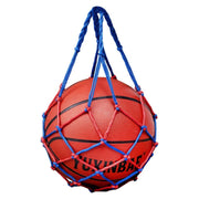 ボールネット ボールバッグ ボールキャリーネット スポーツ用品 ボール入れ 1個用 バスケット ネットバッグ 球 サッカー バスケ バレー ラグビー 網袋 メッシュバッグ 持ち歩き カラフル おしゃれ