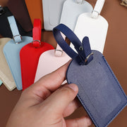 ネームタグ ラゲージタグ 荷物タグ ネームプレート 名札 ラゲッジタグ スーツケース バッグ用アクセサリー 旅行バッグ トラベルバッグ レザー調